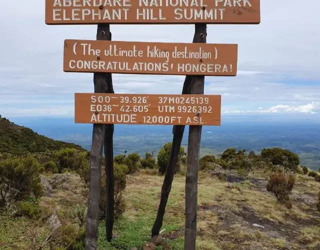 Elephant Hill Hike Aberdare