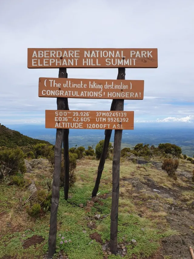 Elephant Hill Hike Aberdare